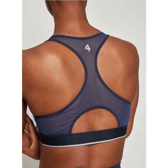 FourLaps NWT size Small Circuit sports bra -Cornflower Navy - Picture 2 of 4